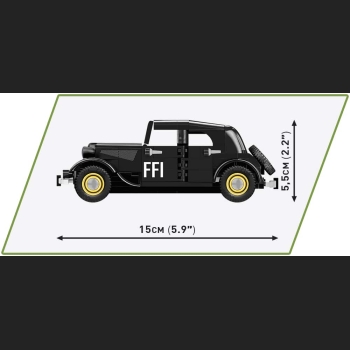 Citroen Traction 11CVBL 1:35 236 kl.